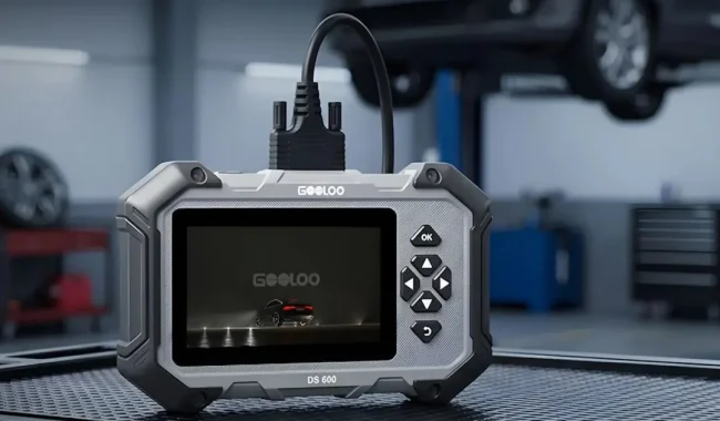 شکستن قفل نرم‌افزاری خودروهای مدرن با تبلت اقتصادی Gooloo DS600 / عیب‌یابی تخصصی بدون نیاز به نمایندگی
